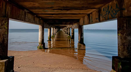 The pier of Andernos