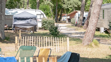 Campingplatz in Strandnähe